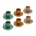 6 vnt. kavos puodelių rinkinys Versa Keramikinis
