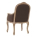 Krzesło DKD Home Decor Brązowy Naturalny Ceimnobrązowy Drewno kauczukowe 62 x 55 x 100 cm 63,5 x 49,5 x 102 cm