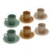 Komplet 6 čajnih skodelic s krožniki Versa Keramika