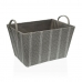 Basket Versa Grey Paper (26 x 22 x 36 cm)