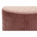подставка для ног DKD Home Decor Розовый Деревянный MDF Sixties 55 x 55 x 35 cm