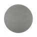 Dækkeserviet Versa Cirkulær Sølvfarvet 37 x 37 cm Polyuretan