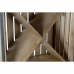 Pudelialus DKD Home Decor Must Naturaalne Metall Kuusk 60 x 30 x 160 cm