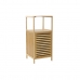 Fürdőszoba polcok DKD Home Decor Természetes Bambusz 40 x 40 x 90 cm