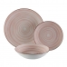 Tableware Versa Artesia 18 Pieces Pink Porcelain