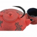 Igra ispijanje čaja DKD Home Decor Crvena Crna (800 ml)