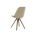 Jedálenská stolička DKD Home Decor Béžová Viacfarebná 47 x 55 x 85 cm
