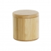 Kannellinen suolasirotin DKD Home Decor Luonnollinen Bambu 8,5 x 8,5 x 8,5 cm
