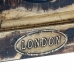 Seinakell DKD Home Decor London Tiikpuu (81 x 15 x 37 cm)