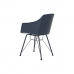 Židle DKD Home Decor Modrý Černý Námořnický Modrý 56 x 53 x 81 cm 56 x 51 x 81,5 cm