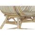 Záhradná stolička DKD Home Decor Wielokolorowy Naturalny Rattan 61 x 58 x 92 cm 62 x 62 x 92 cm