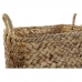 Basket set DKD Home Decor Natural Brown Boho