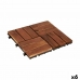 Πλακάκι που Ταιριάζει Καφέ πολυαιθυλένιο ξύλο ακακίας 30 x 2,8 x 30 cm (x6)