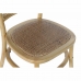 Jedálenská stolička DKD Home Decor Viacfarebná Prírodná 48 x 45 x 85 cm 44 x 49 x 87 cm