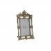 Rám na fotografie DKD Home Decor Šampaňský Pryskyřice Sklo Zrcadlo Shabby Chic 16 x 2 x 25 cm