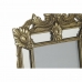 Rám na fotografie DKD Home Decor Šampaňský Pryskyřice Sklo Zrcadlo Shabby Chic 16 x 2 x 25 cm