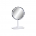 Palielināmais Spogulis ar LED DKD Home Decor 20 x 20 x 33 cm Balts Plastmasa