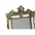 Κορνίζα DKD Home Decor Σαμπάνια Μέταλλο Ρητίνη Κρυστάλλινο Καθρέφτης Shabby Chic 30 x 40 cm 18,7 x 2 x 27,7 cm