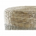 Naslon za Noge DKD Home Decor Pisana Naraven Aluminij Boho 42 x 42 x 40 cm