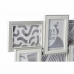Фото рамка DKD Home Decor 60 x 3 x 32 cm Стеклянный Серый Коричневый Деревянный MDF город (2 штук)