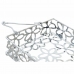 Suport pentru Șervețele DKD Home Decor Margaretă Argintiu Metal Plastic 18 x 19 x 6 cm