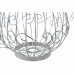 Kapselhalter DKD Home Decor Silberfarben Metall Aluminium 31 x 21 x 25 cm