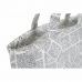 Lancheira DKD Home Decor Térmico Branco Preto 23 x 14,5 x 20 cm