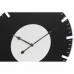 Стенен часовник DKD Home Decor 50 x 3,5 x 50 cm Черен Бял Vintage Дървен MDF (2 броя)