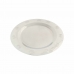 Plytký tanier DKD Home Decor Nerezová oceľ Plastické Striebristý 30 x 30 x 0,5 cm