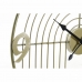 Nástenné hodiny DKD Home Decor Čierna Zlatá Kov Moderný 45 x 3 x 45 cm (2 kusov)