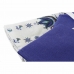 Τραπεζομάντιλο και πετσέτες DKD Home Decor 150 x 250 x 0,5 cm Μπλε Λευκό (x2)