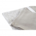 Покривка за маса и салфетки DKD Home Decor Бял Бежов 150 x 150 x 0,5 cm (2 броя)