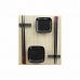 Conjunto de sushi DKD Home Decor Preto Natural Metal Bambu Grés Oriental 30 x 40 cm 27,8 x 17,8 x 3 cm (7 Peças) (27,8 x 17,8 x 