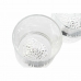 Набор стаканов DKD Home Decor Прозрачный Темно-серый Стеклянный Камень Пластик 6 Предметы 320 ml