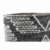 Košík DKD Home Decor 27 x 27 x 32 cm Prírodná Čierna Biela Ikat Juta Strapce Boho
