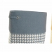 Skalbinių krepšys DKD Home Decor Skalikas Metalinis Geltona Mėlyna Pilka Spalvotas 30 x 40 cm 40 x 40 x 60 cm (3 vnt.)