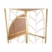 Raft DKD Home Decor Auriu* Metal Oglindă 33 x 33 x 181,5 cm (1)