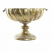 Lillepott DKD Home Decor Kuldne Veiniklaas Dekoratiivne Metall (42,5 x 38,5 x 36,5 cm)