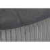 Footrest DKD Home Decor 80 x 80 x 38 cm Scandi Grey Wood Velvet Dark grey