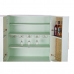 Бюфет DKD Home Decor Шкаф за бутилки Метал Дървен цвят тюркоаз (90 x 48 x 130 cm)