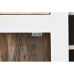 Stalak za boce DKD Home Decor Prirodno Bijela Drvo Manga (111 x 30 x 102 cm)