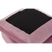 подставка для ног DKD Home Decor Розовый полиэстер современный (55 x 55 x 30 cm)