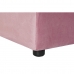 Poggiapiedi DKD Home Decor Rosa Poliestere Moderno (55 x 55 x 30 cm)