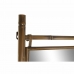 Handtuchständer DKD Home Decor Spiegel Metall Senf (55 x 3 x 190 cm)