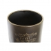 Set lončkov DKD Home Decor Črna Šampanjec Metalni Kovina Loft 30 x 40 cm 25 x 25 x 80,5 cm (2 kosov)