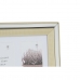 Rám na fotografie DKD Home Decor Sklo polystyren Zlatá Stříbřitý Tradiční 47 x 2 x 29 cm (2 kusů)