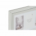 Fényképkeret DKD Home Decor Kristály polisztirén Aranysàrga Ezüst színű hagyományos 47 x 2 x 29 cm (2 egység)