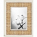 Photo frame DKD Home Decor White Natural Wood MDF Wood Modern 19 x 1,5 x 24 cm