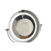 Palielināmais Spogulis ar LED DKD Home Decor 14,5 x 14,5 x 33 cm Keramika Balts Metālisks