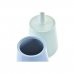 WC-kefe DKD Home Decor Zöld polisztirén 12 x 12 x 34,5 cm (2 egység)